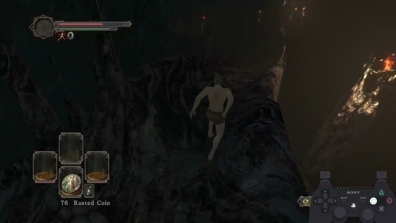 Sprinting entire Throne of Want bridge with 7 END!