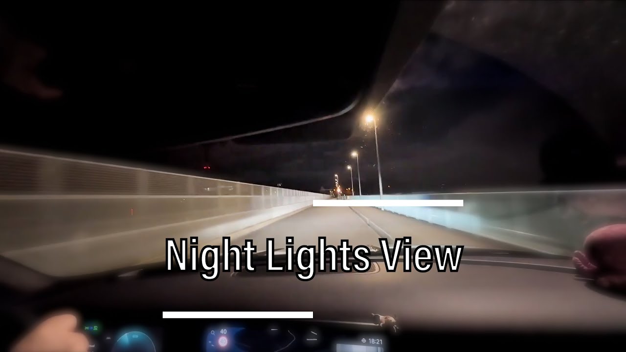 [Diving Vlog]Night Lights View