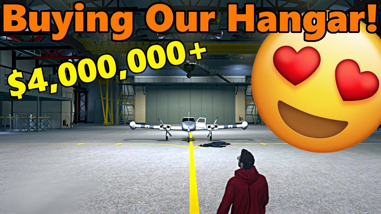 GTA 5 | Smuggler's Run DLC | Buying The Largest, $4,000,000+ HANGAR!! + Cuban 800 FULL CUSTOMIZATION