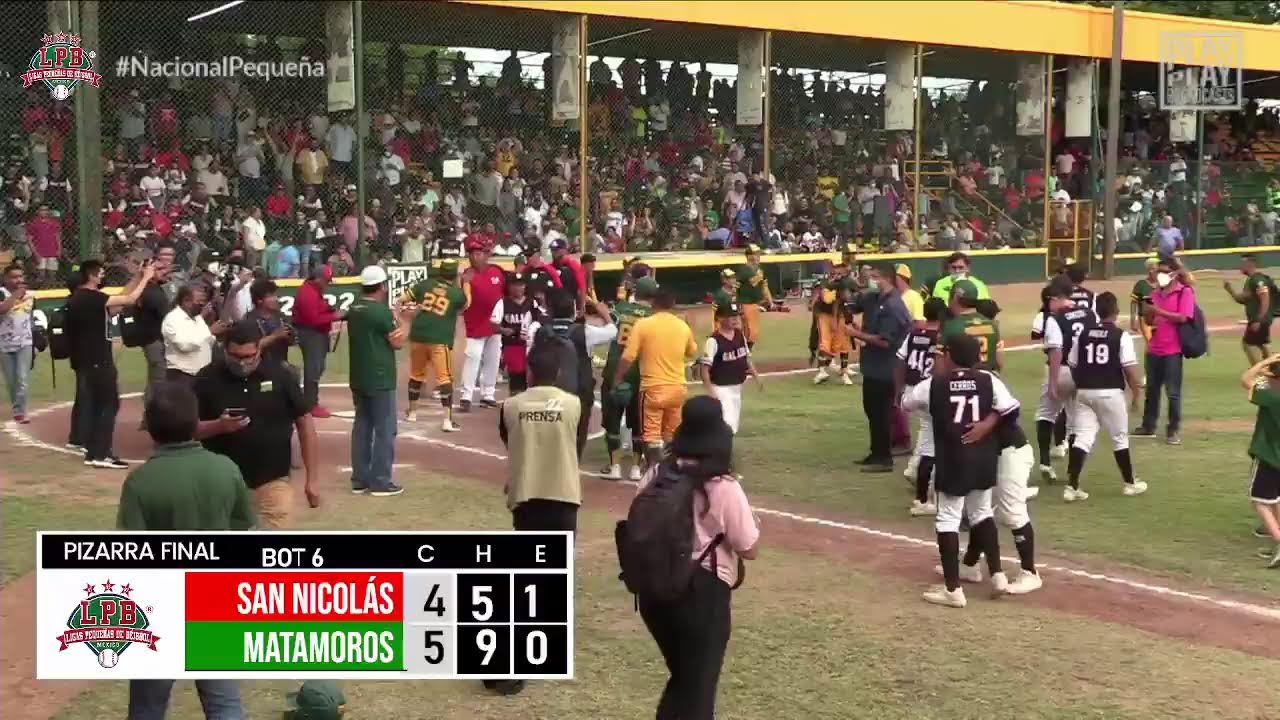 Semifinal Nacional Pequeña | San Nicolás vs Matamoros.