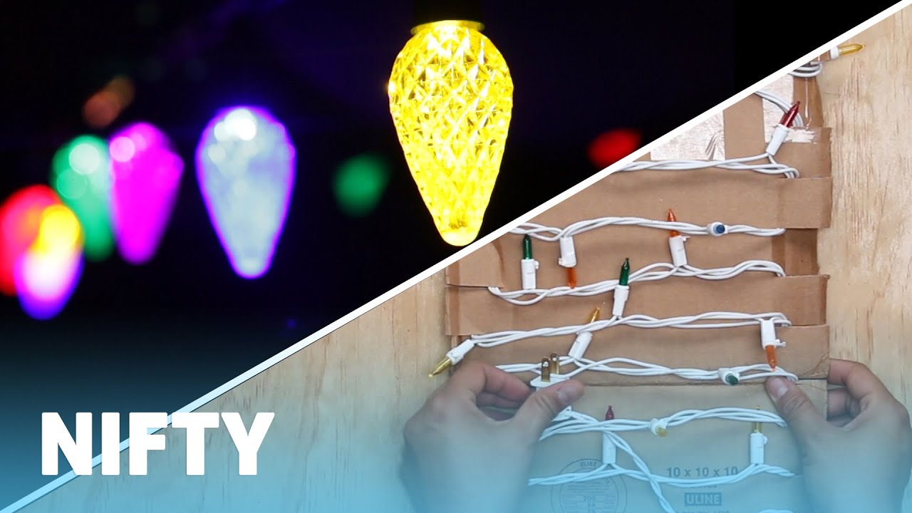 Storage Hacks For Christmas Lights