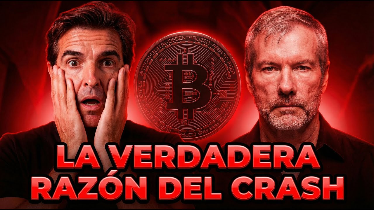 &iexcl;La VERDADERA raz&oacute;n por la que Bitcoin se est&aacute; desplomando! [MicroStrategy en problemas]