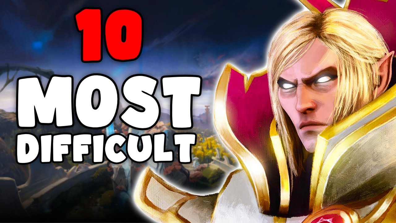Trying Dota 2's Most Difficult Heroes