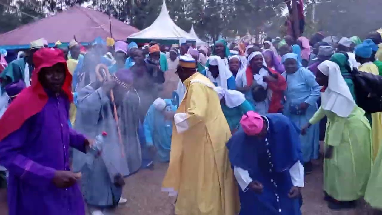 Jadolo Elly Nyakwar Oyamo at Kibaga Burial of Mama cardinal Juma odero mar Roho Ngima