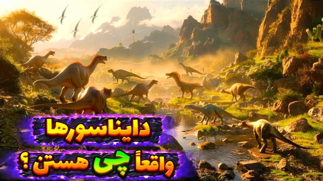 جواب کامل تمام سوال های پر تکرار درباره دایناسور ها (اولین مستند حرفه‌ای دایناسورها در یوتیوب فارسی)