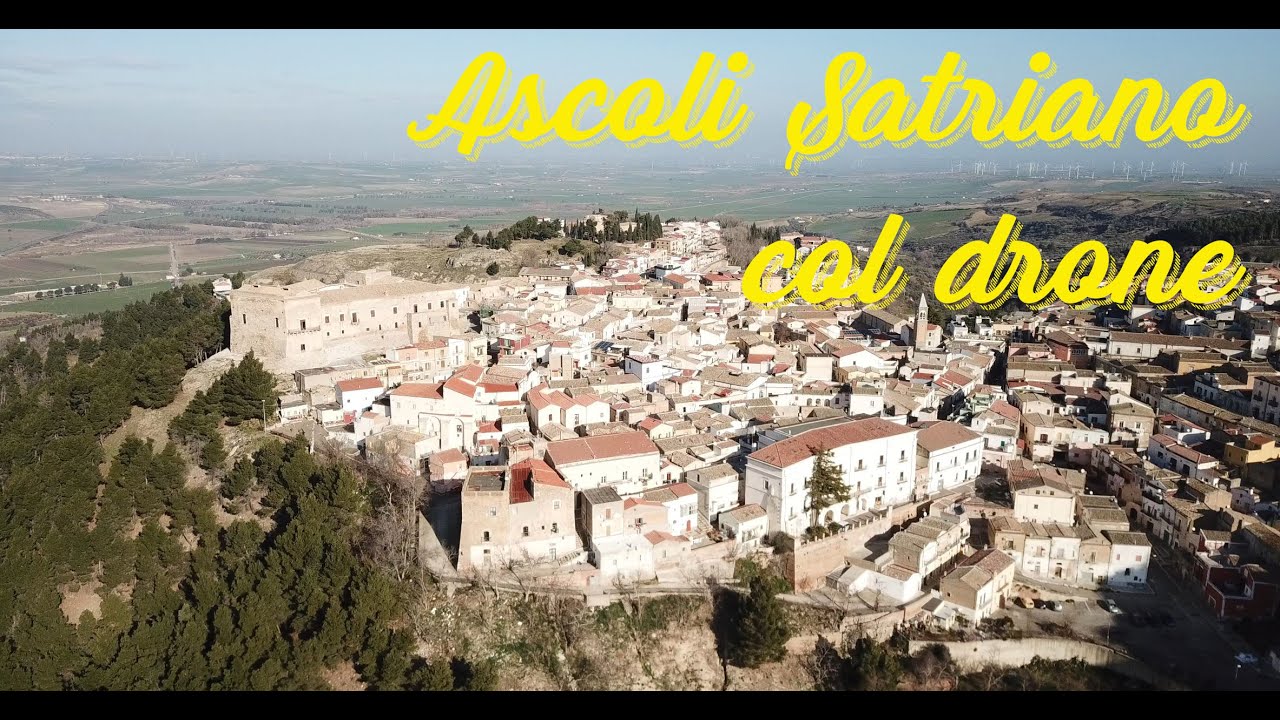 Ascoli Satriano (FG) col drone