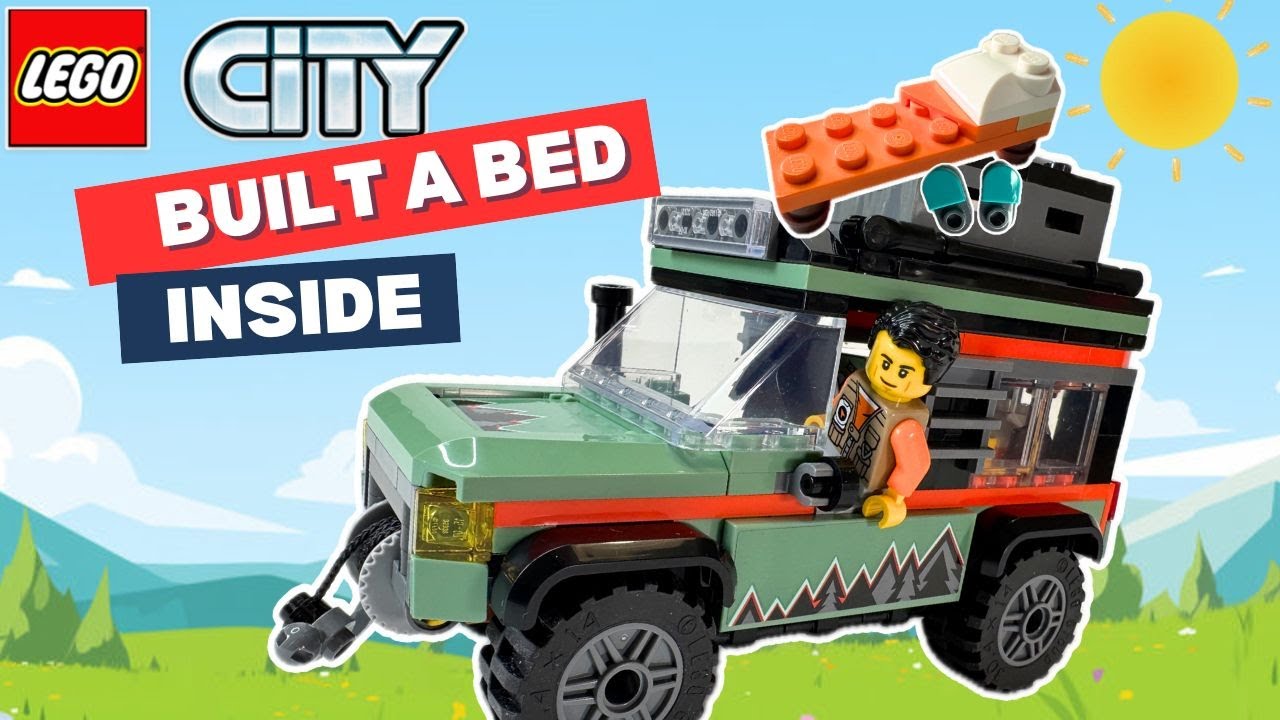 Carl’s First Trip | LEGO City Off-Road  Mountain Truck 60447 Speed Build Review