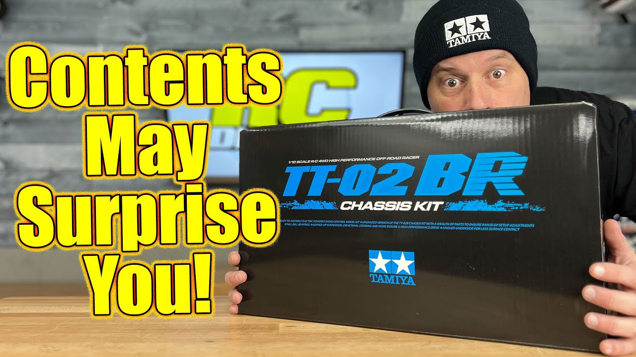 Best Beginner 4WD Race Buggy? Tamiya TT-02BR Kit Unboxing