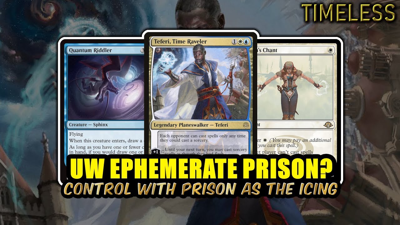 UW Ephemerate Becomes The Prison! | TImeless BO3 | MTG Arena
