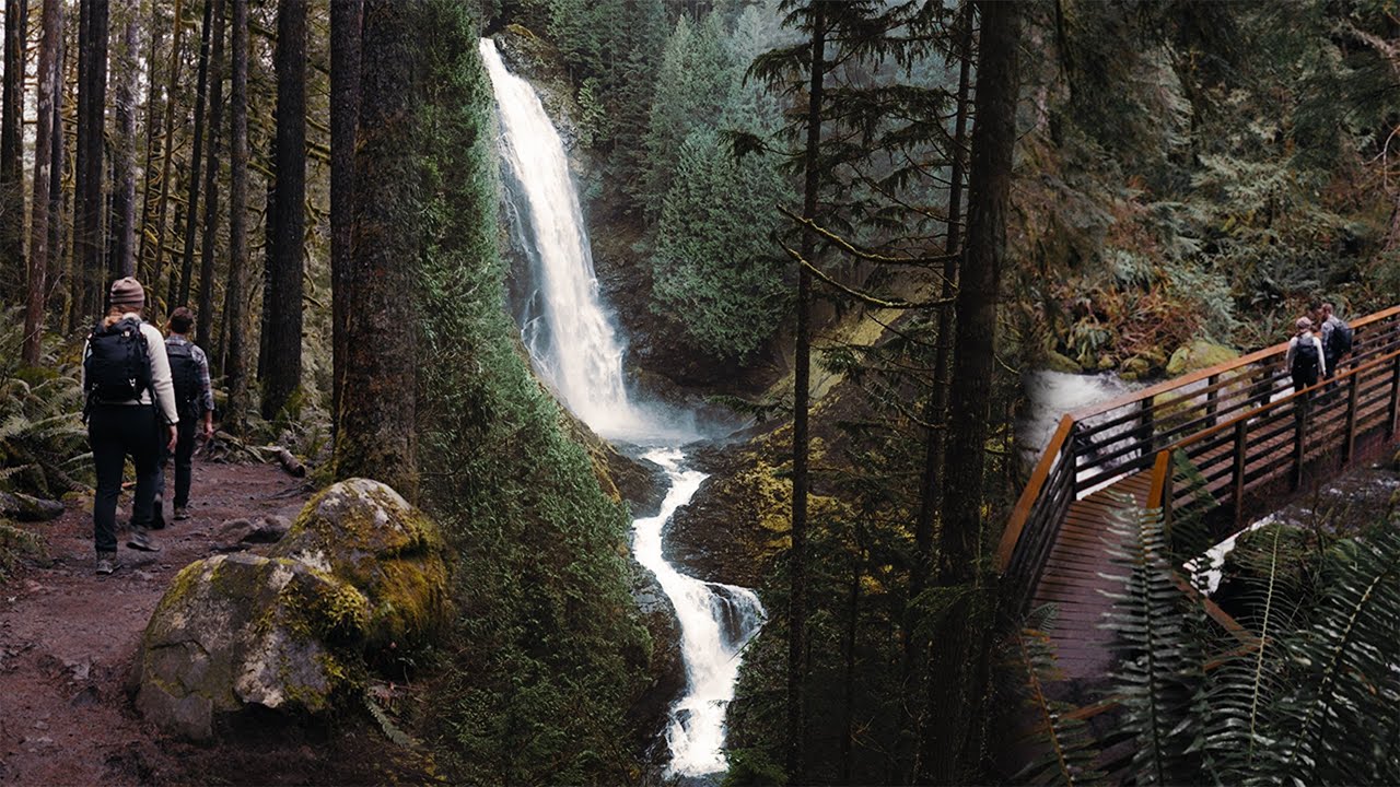 Quietly Hiking in the Pacific Northwest &bull; Wallace Falls WA &bull; ASMR