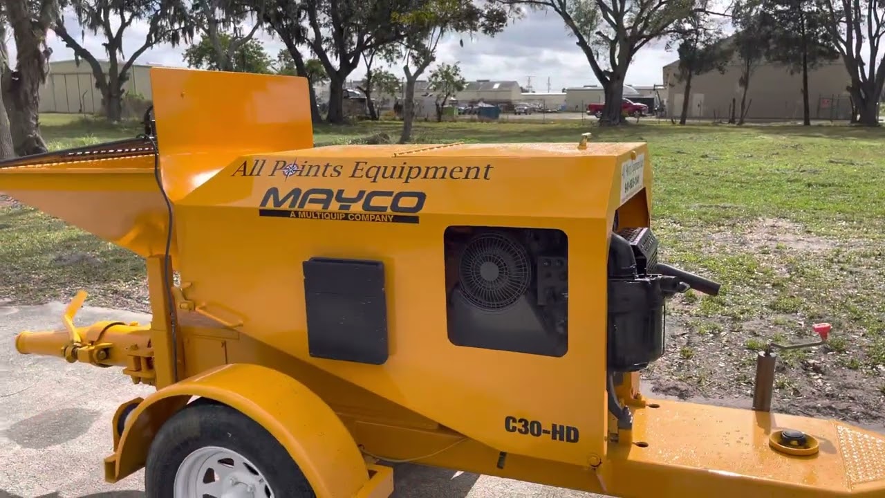 Mayco Shotcrete Concrete Pump For Sale￼ All Points Equipment - 941-685-1141