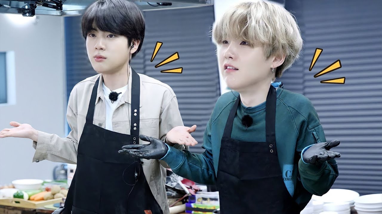 [BTS/방탄소년단 진 슈가]맏형즈를 떼어놓으면 못 살 것 같아