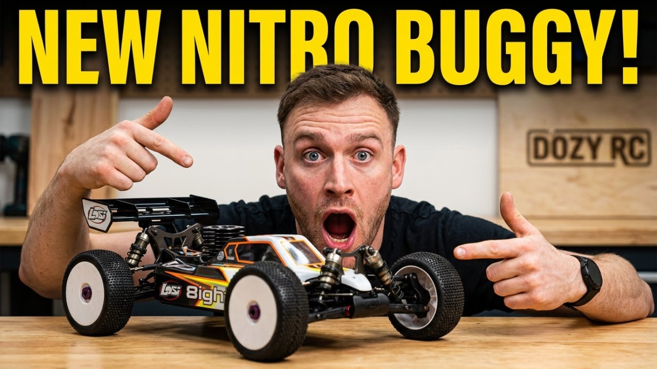 Losi 8ight xe nitro rc buggy unboxing