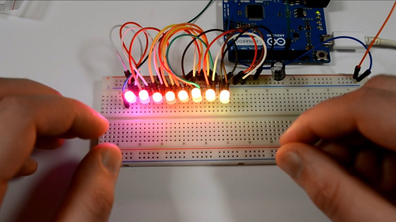 Diody LED RGB | Inteligentne diody WS2812 | #65 [Arduino]