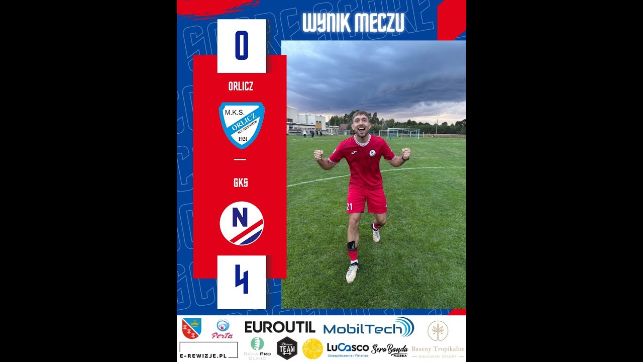 Orlicz Suchedniów - GKS Nowiny 0-4 (skrót meczu)