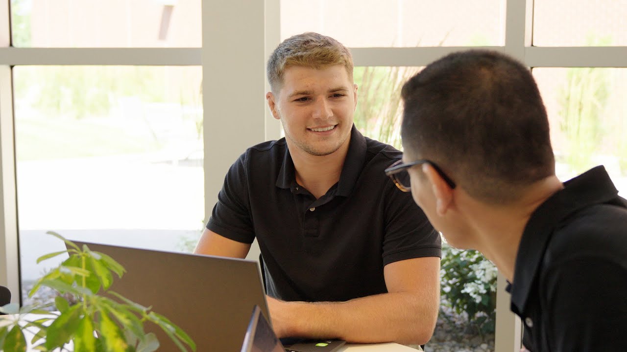 Sam West '26 interns at Vermeer as a Supply Chain Intern over the Summer