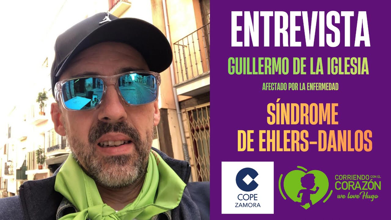 Guillermo de la Iglesia afectado por el Síndrome de EHLERS DANLOS