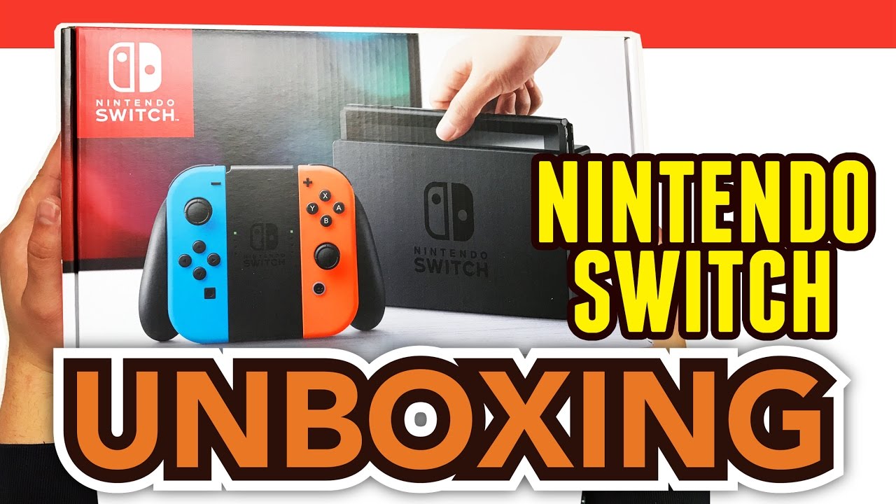 Nintendo Switch (with Neon Joy-Con) Unboxing !!