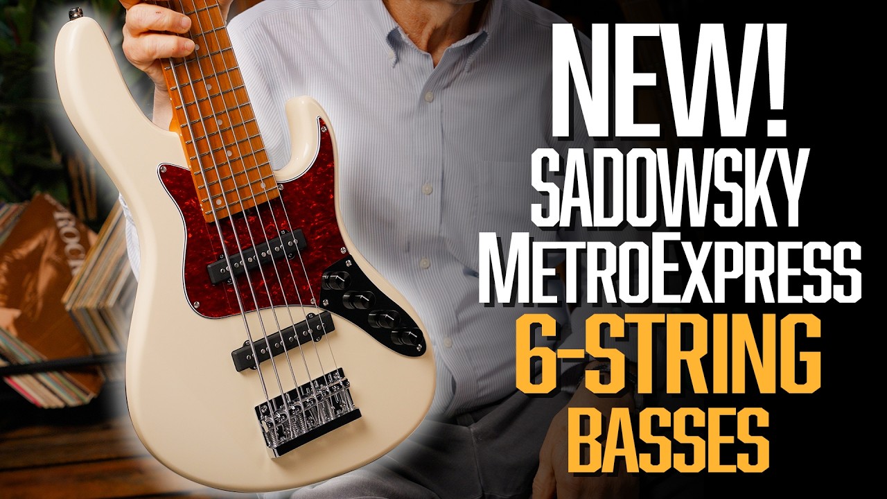 Roger Sadowsky Announcing The NEW MetroExpress 6-String Basses #sadowskybasses