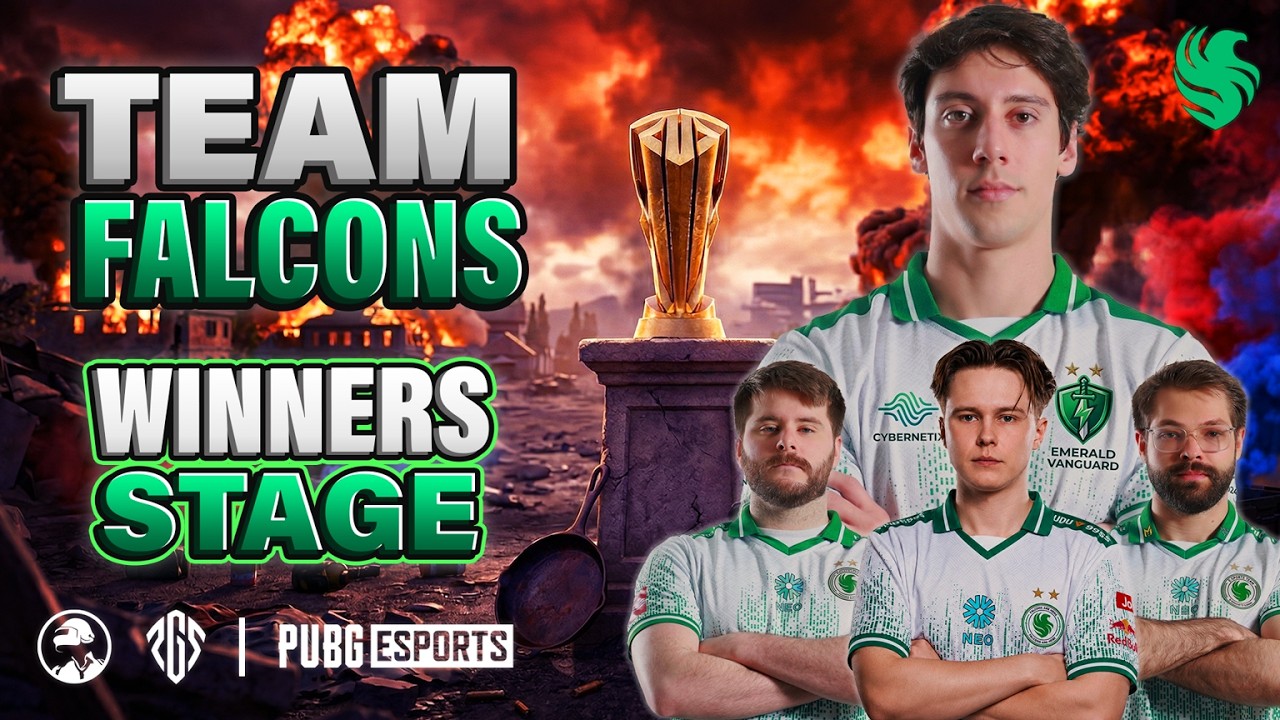PGS 4 2026 | POV - Team Falcons | Winners Stage | PUBG Pro-Player