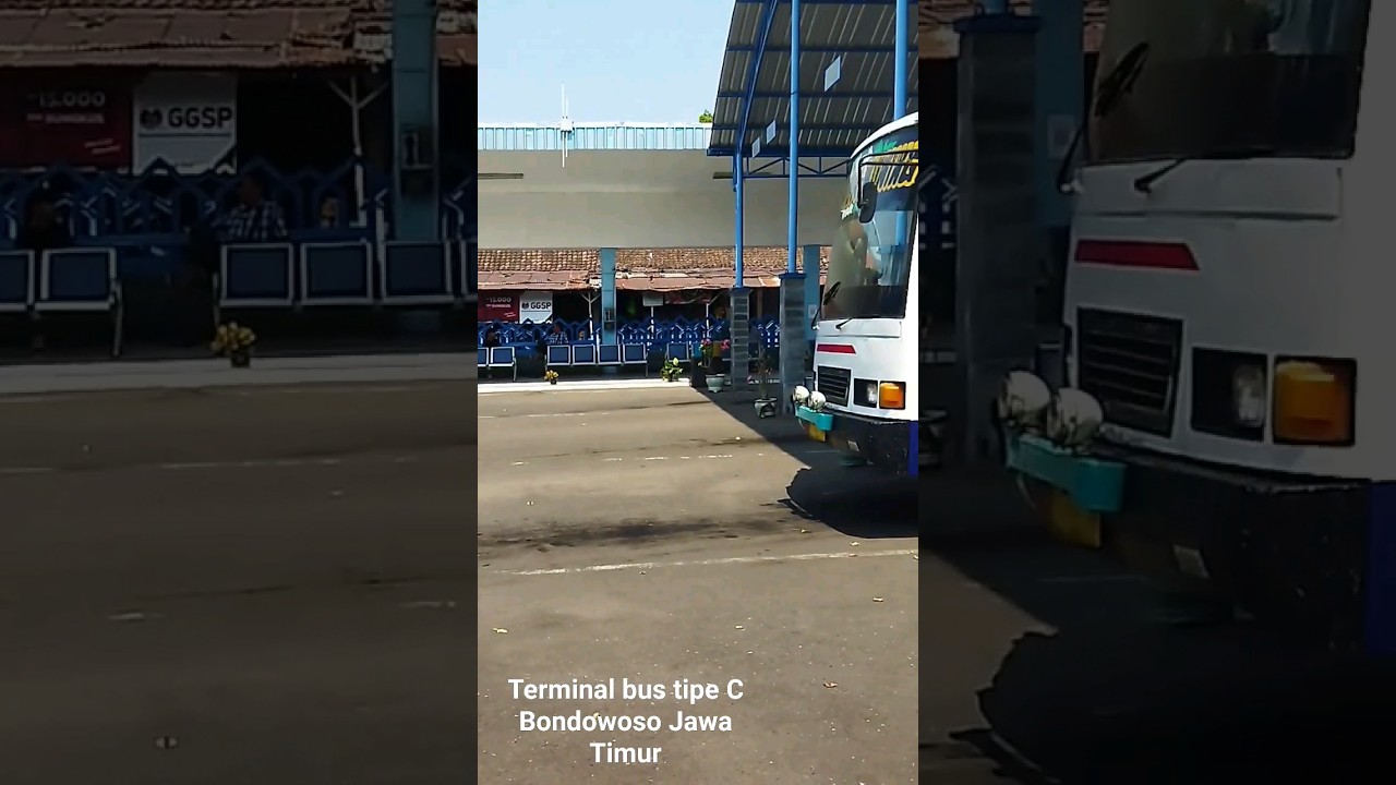 Beginilah kondisi terminal bus di kota kecil sepi dan lengang #shorts #bus #terminalbus #trip