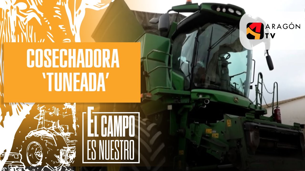 Cosechadora ‘tuneada’. Eduardo Luna