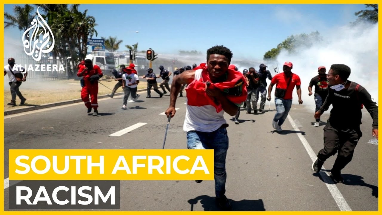 South Africa: Protesters clash outside high school over racism