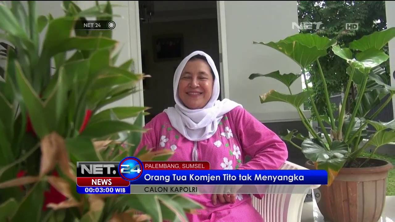 Terpilih Sebagai Calon Kapolri, Orang Tua Tito Tak Menyangka - NET24