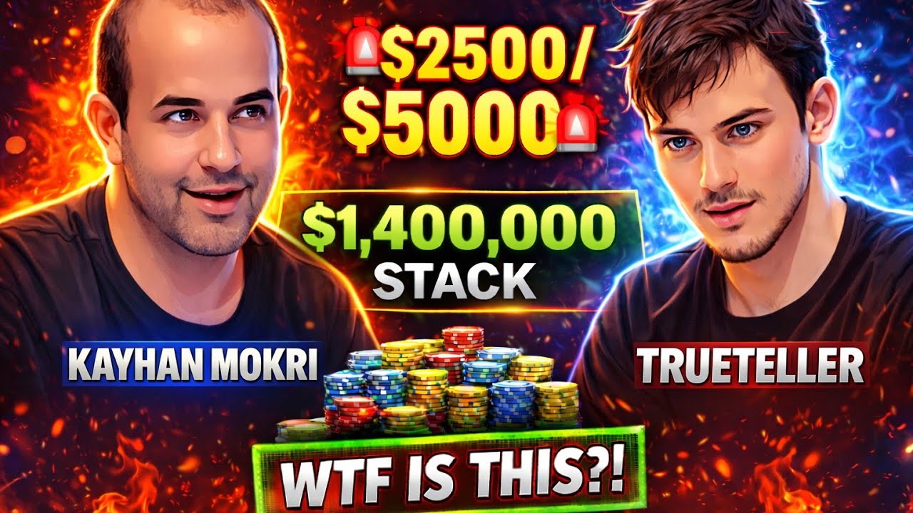 WTF?! Kayhan Mokri vs TRUETELLER in the BIGGEST Online Games EVER ($2500/$5000!)