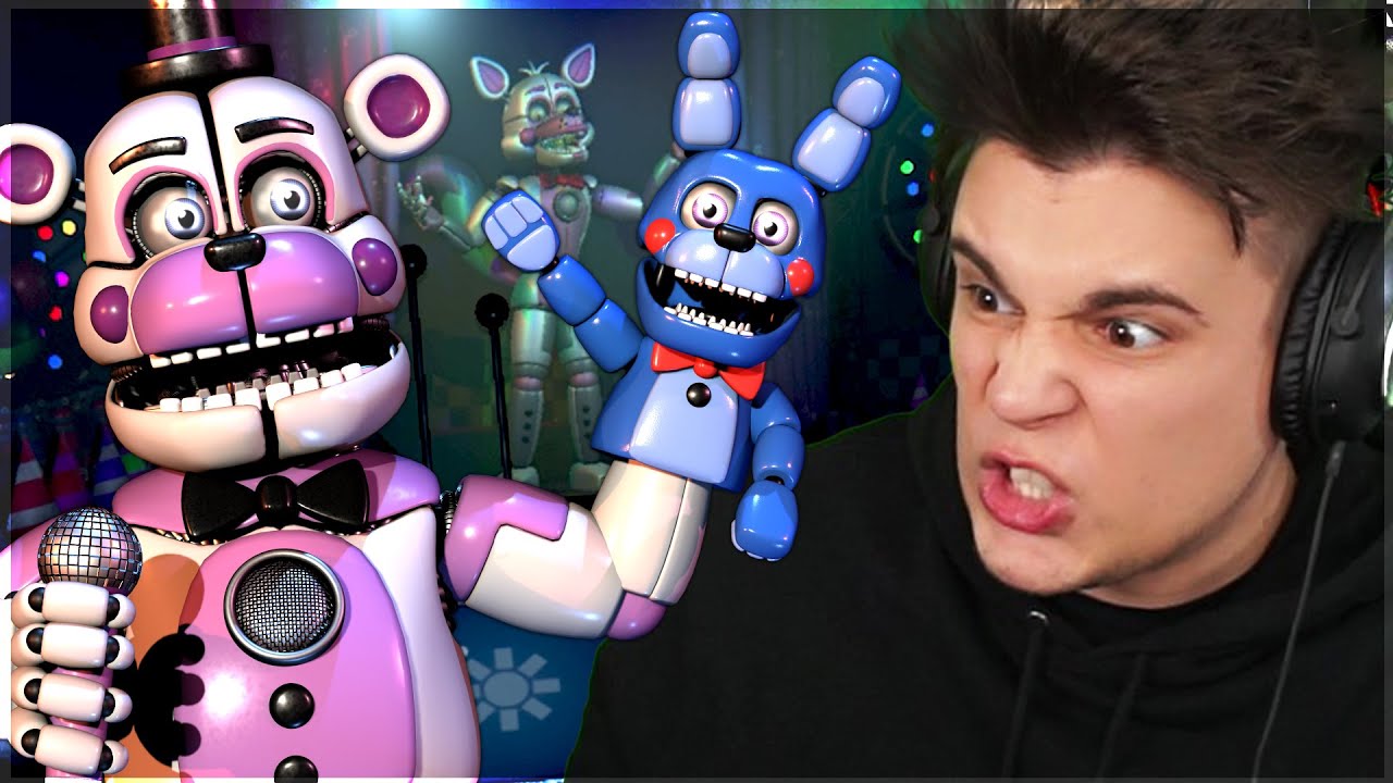 FREDDY JEST ZABAWNY... JAK ŚPI ( ‾ʖ̫‾) |  The Glitched Attraction #4