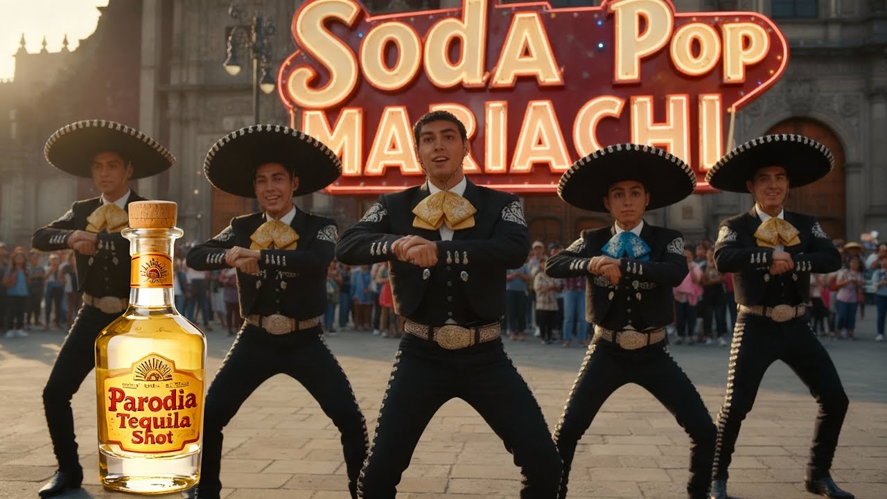 Soda Pop Mariachi 🍹🎺 | Parodia “Tequila Shot” Al Estilo Mexicano