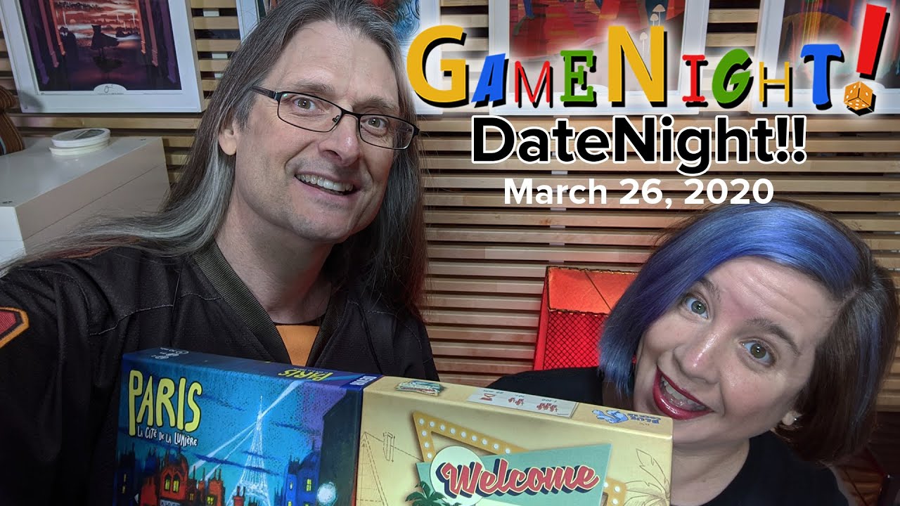 GameNight - Date Night!! - Paris The City of Lights, Welcome To... The Game Quick and Easy