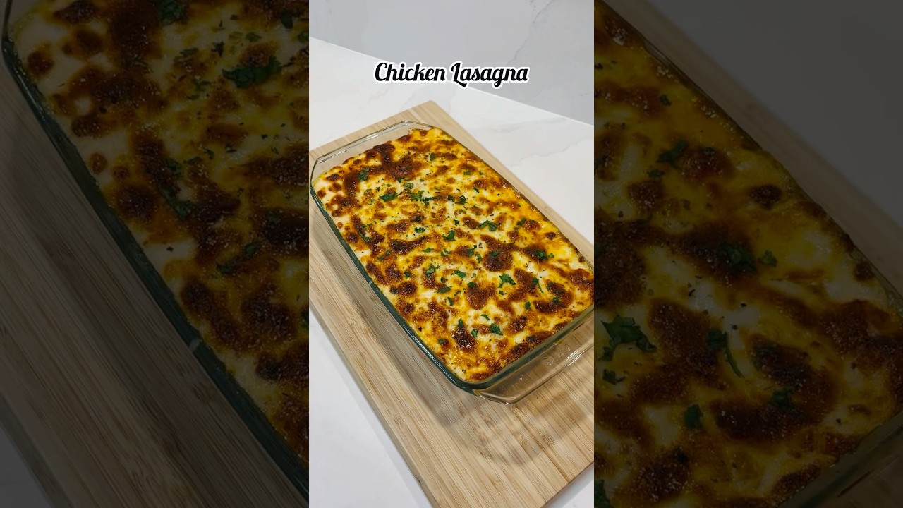 Chicken Lasagna | Italian Lasagna | Chicken Lasagne Recipe #shorts #lasagna #chickenlasagna