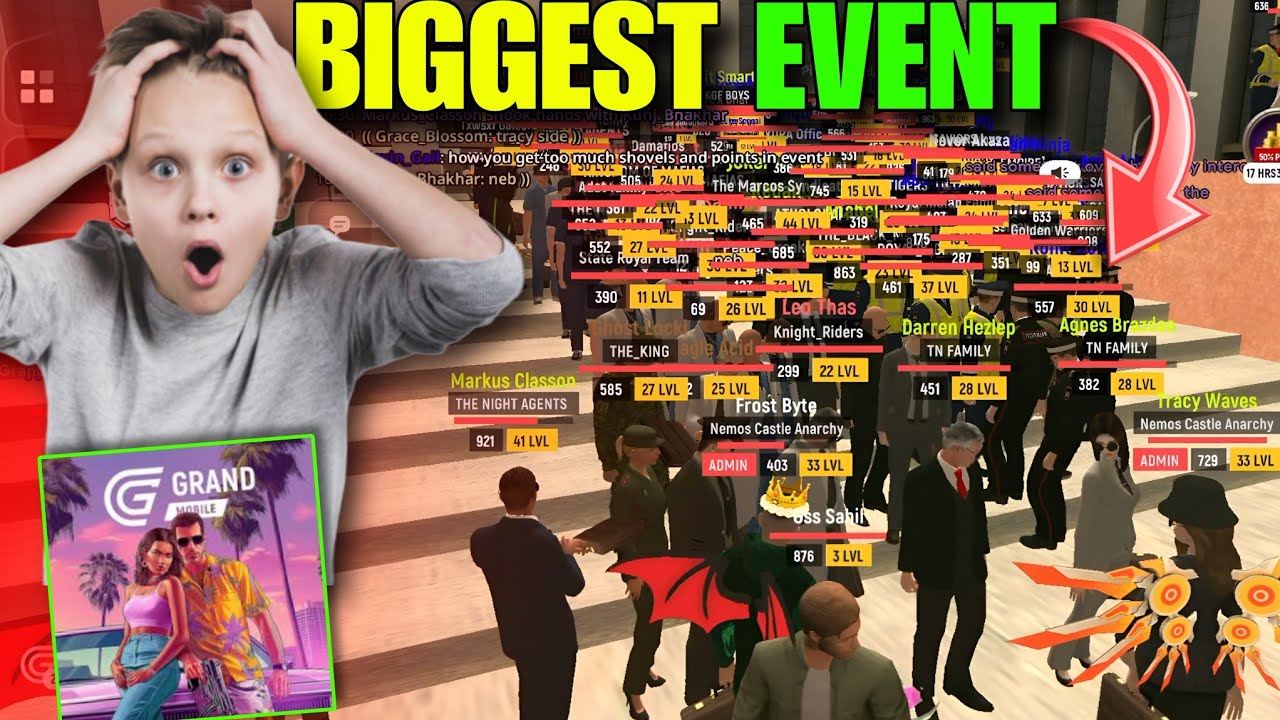 Epic City Parade in Grand Mobile RP Life Simulator