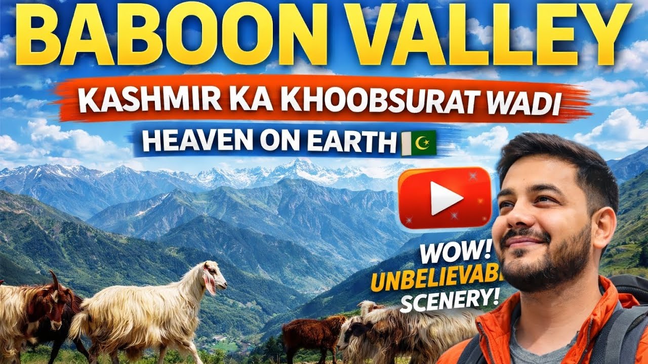 Baboon Valley Kashmir 🇵🇰 | Heaven on Earth 😍 (Unseen Beauty)