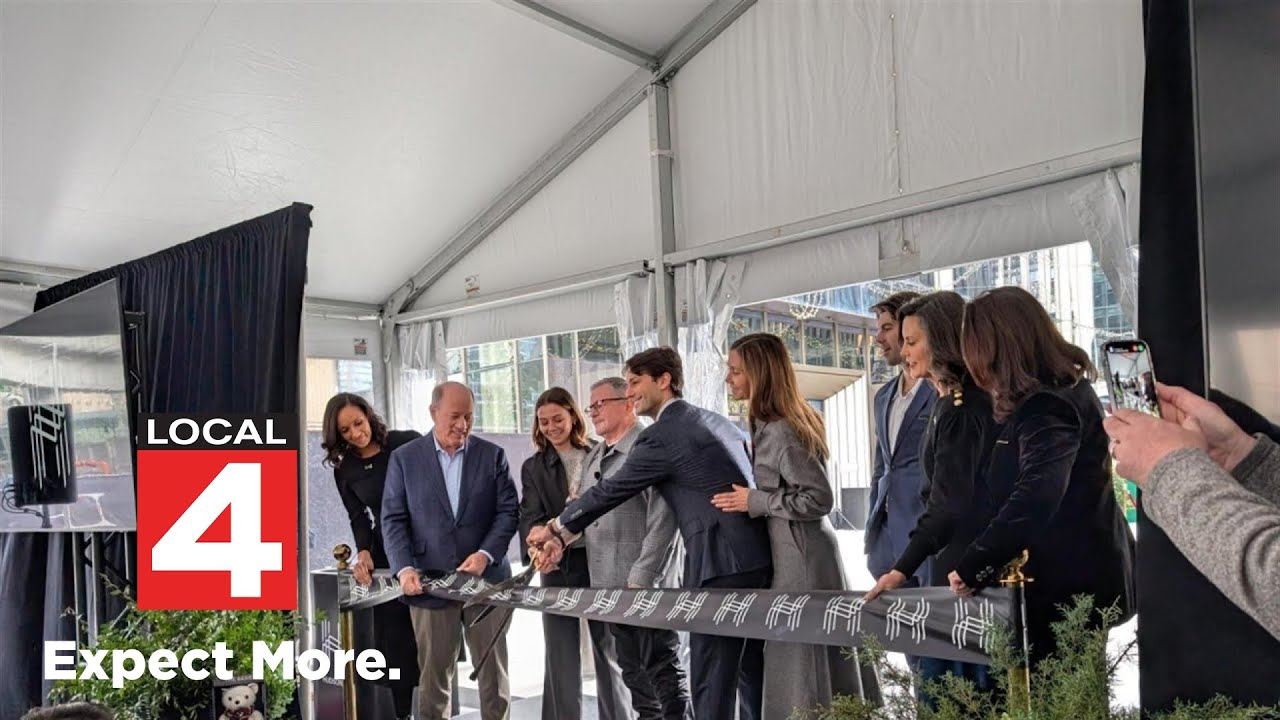 Public Plaza honors Nick Gilbert in downtown Detroit