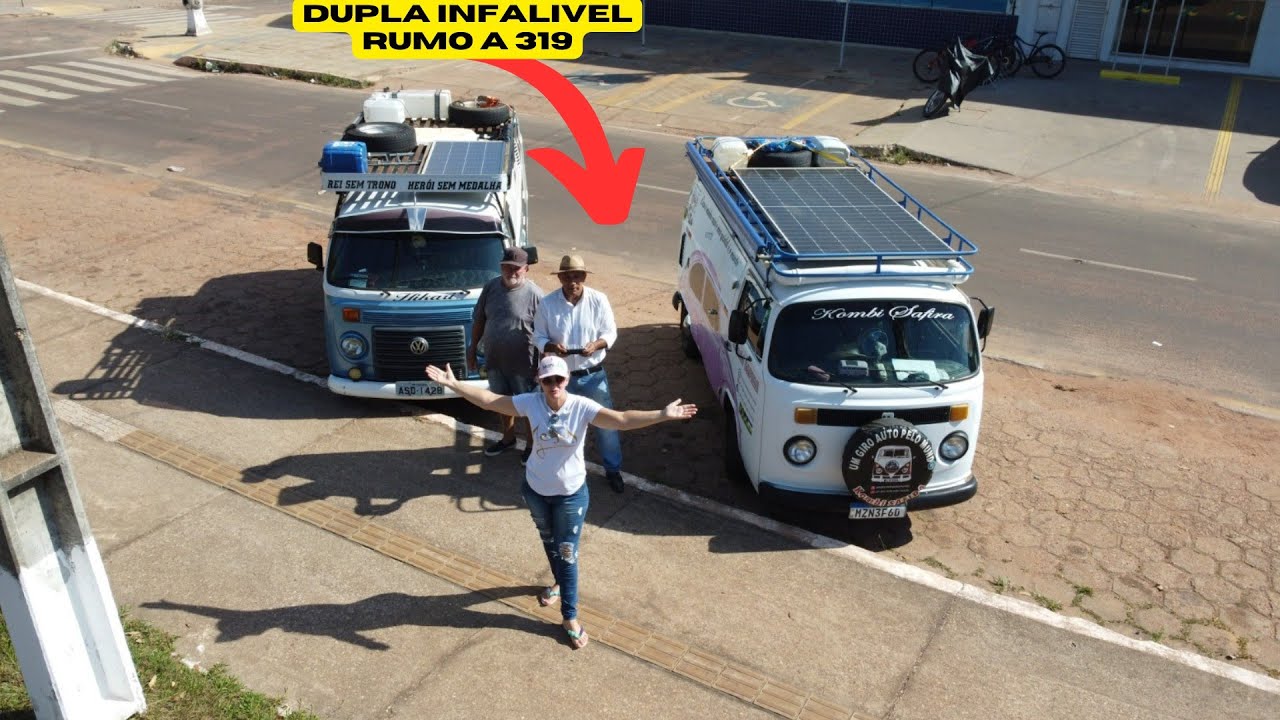 RUMO A 319. COMIDA CASEIRA. kombi safira
