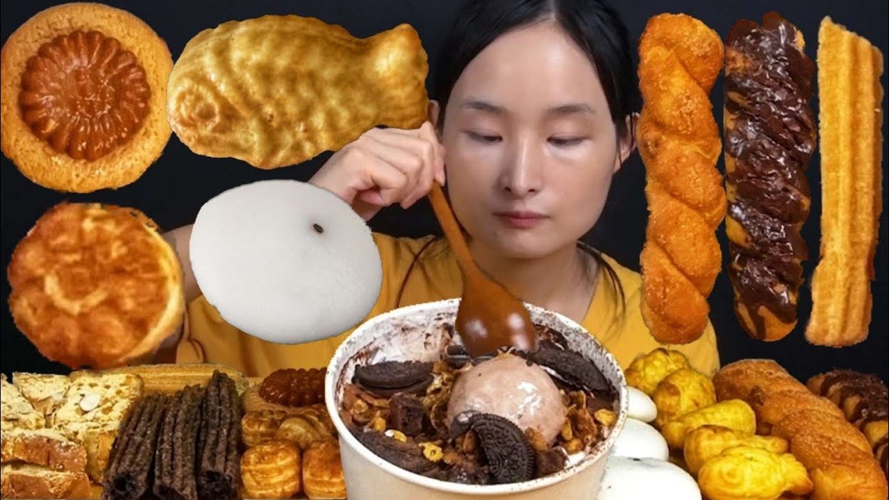 설빙 하겐다즈초코설빙 여러가지 디저트 먹방