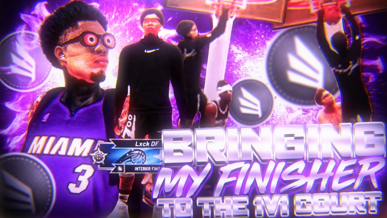 I TOOK MY DEMIGOD INTERIOR FINISHER TO THE COMP STAGE 1V1 COURT! INSANE CONTACT DUNKS NBA 2K20 STAGE