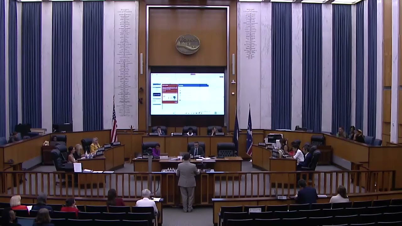 Richmond, VA City Council - Organizational Development Committee Meeting - 2025-09-02