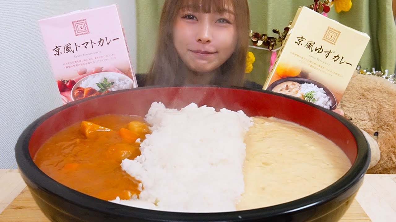 【大食い】2種類の3.5kgの京風カレー