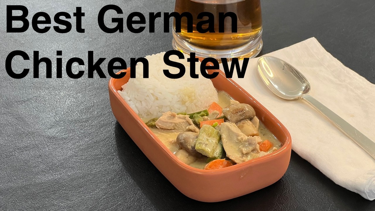 Best German Chicken Stew Recipe 🇩🇪 Hearty Cold-Weather, Hot Stew