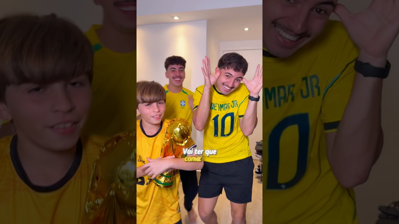 O NEYMAR VAI PRA COPA DO MUNDO!! 🇧🇷🏆