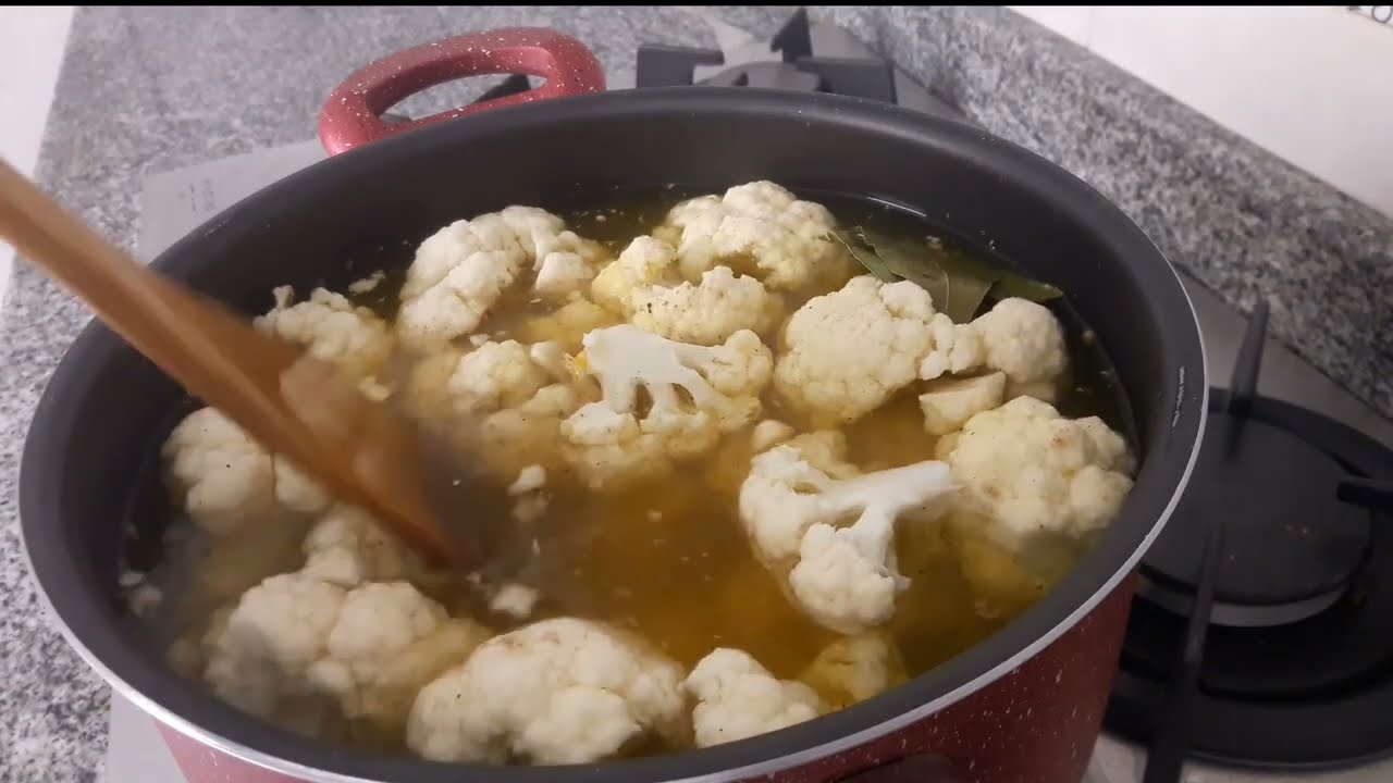 شفلور مقلي ومقرمش بطريقة رائعة والبنة خيالية 👍❤️#وصف 😋recette de chou fleur