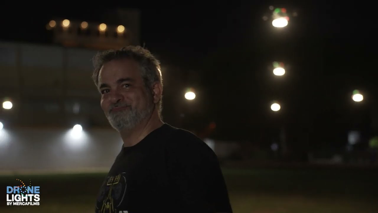 Drone Light Show 50 Drones, Santo Domingo, Dominican Republic
