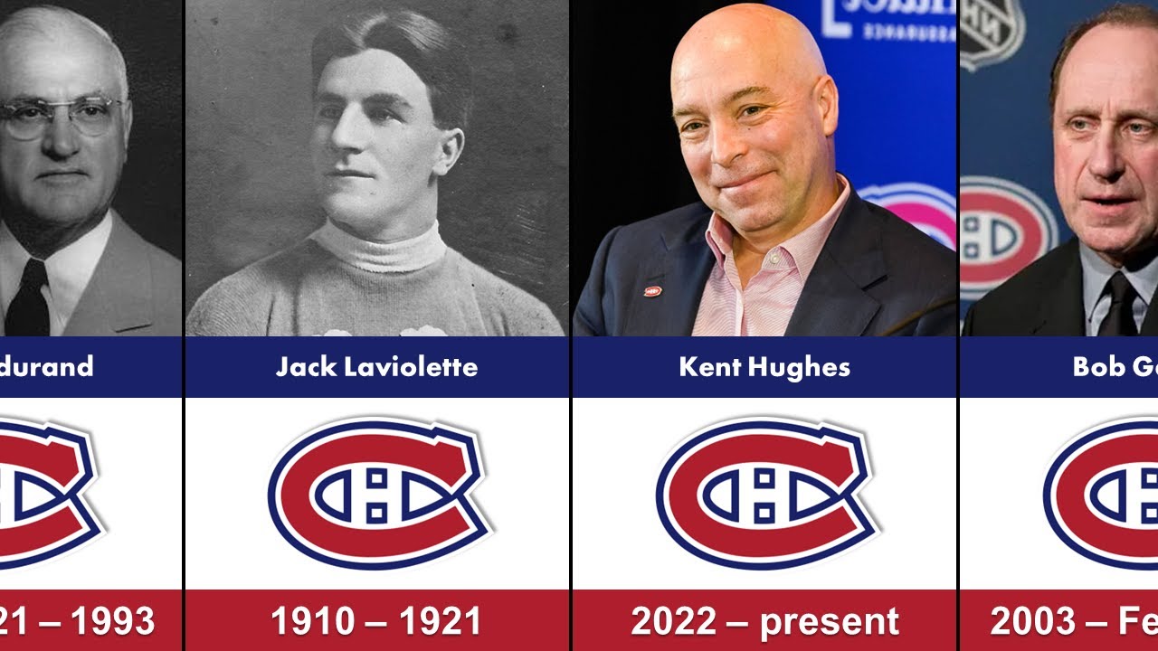 All Montreal Canadiens GMs Ever: Full History and Timeline