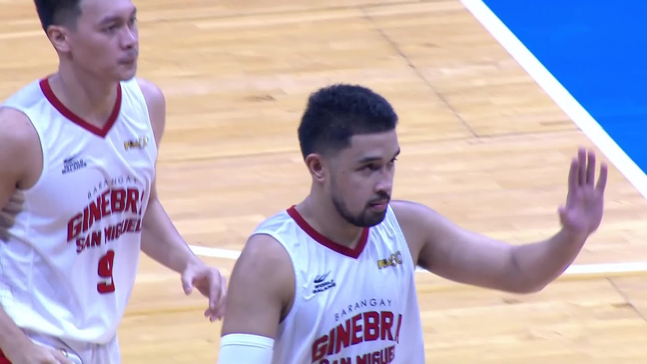 Abarrientos MAKES THE GAME-WINNING DRIVE for Brgy. Ginebra | PBA Season 50 Commissioner&rsquo;s Cup̶
