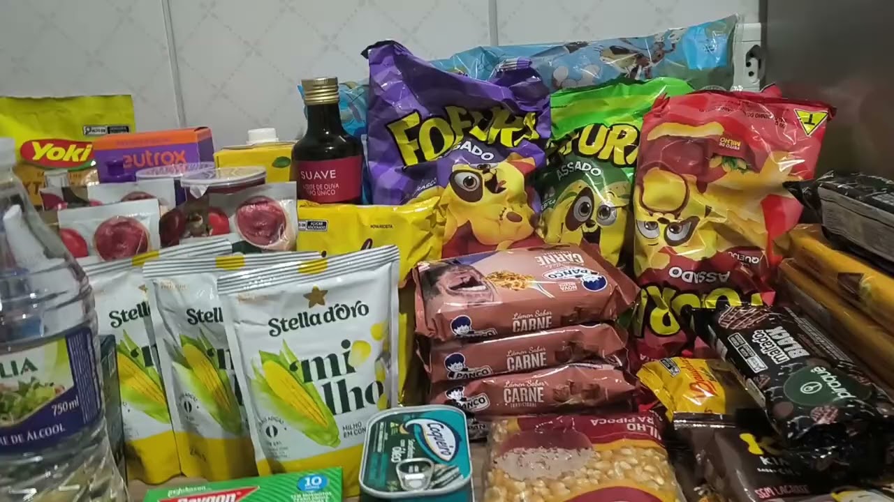 Compra do mês /Reposição do mês /Mercado Assai 