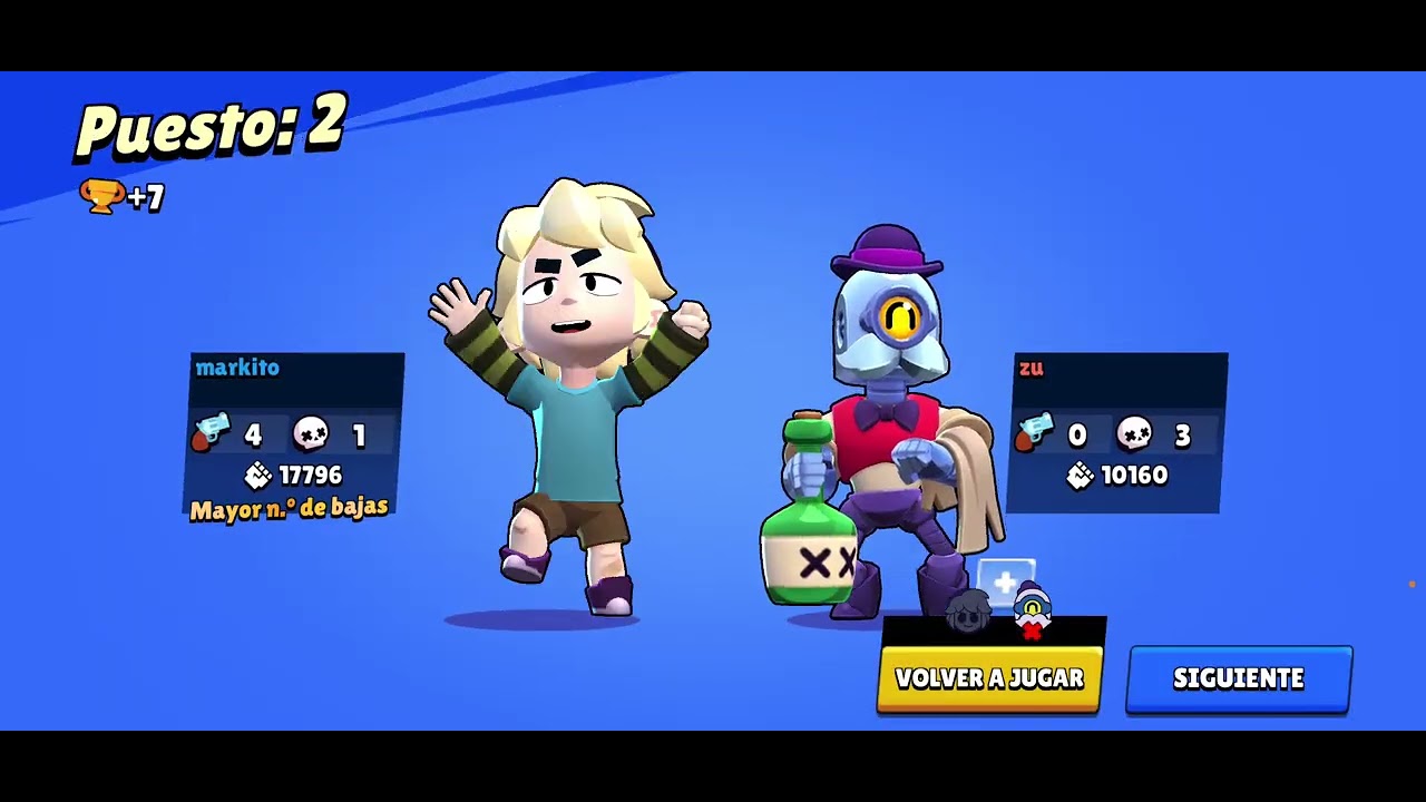 Llegando a las 500 copas para luego llegar a las mil en brawl stars 