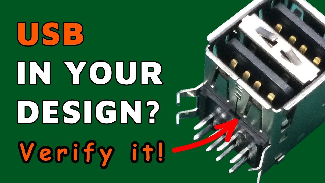 Is the USB you designed perfect? This is how you test it ... | Gregor Hofferbert